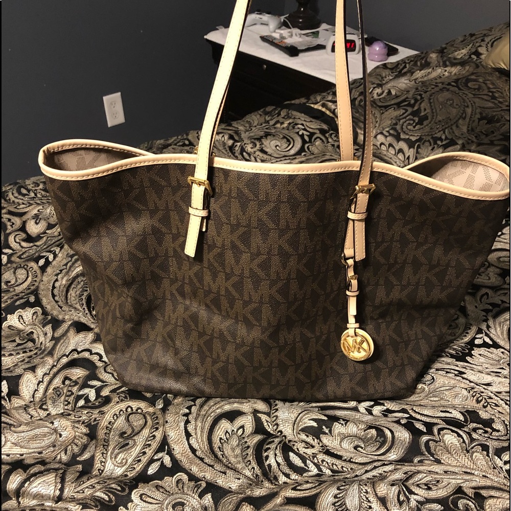 Michael kors brown tote
